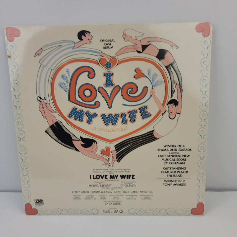 I Love My Wife Original Cast Album Vinyl LP Cy Coleman 1977 Sealed SD 19107